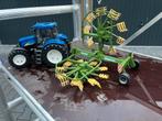 Bruder trekkers, kipper, giertank, grasschudder en maaier, Hobby en Vrije tijd, Modelauto's | 1:32, Ophalen, Gebruikt, Tractor of Landbouw