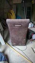 4 Eetkamerstoelen met wieltjes - Suede, Huis en Inrichting, Stoelen, Ophalen of Verzenden, Gebruikt