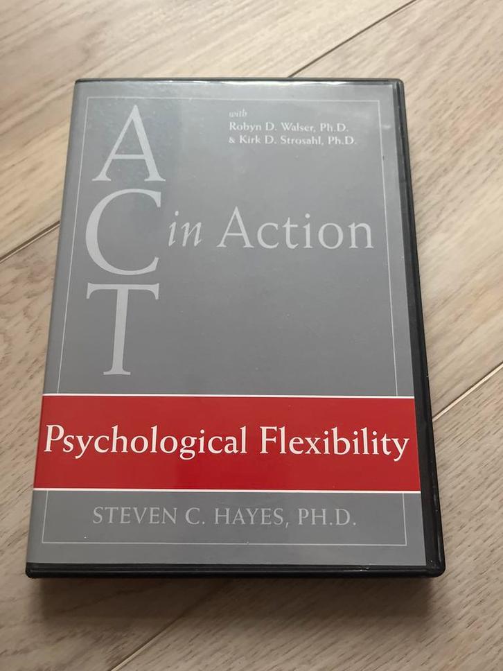 ACT in Action: Psychological Flexibility DVD, Boeken, Psychologie, Zo goed als nieuw, Klinische psychologie, Ophalen of Verzenden