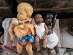 Drie antieke vintage poppen Cellba schildkrot wildebras, Ophalen, Gebruikt, Pop