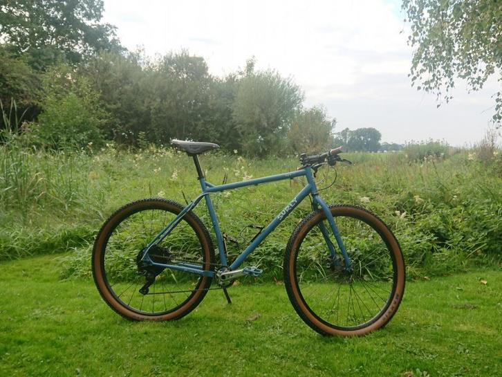 Surly Ogre: Bikepacking Alleskunner Maat L, Fietsen en Brommers, Fietsen | Mountainbikes en ATB, Zo goed als nieuw, Overige merken