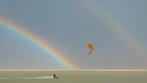 Flysurfer Stoke 7 meter kite + bar, Watersport en Boten, Kitesurfen, Ophalen, Gebruikt, Geen board, Kite