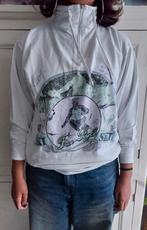 Vintage 80s Fong Leng Sportswear, Maat 38/40 (M), Wit, Ophalen of Verzenden, Gedragen