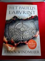 GESIGNEERD Het Paulus labyrint. Jeroen Windmeier., Boeken, Thrillers, Gelezen, Ophalen of Verzenden, Nederland