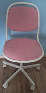Roze bureaustoel, Ophalen, Zo goed als nieuw, Roze, Bureaustoel