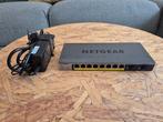 Netgear GS110TPv3 – 8-poorts Gigabit PoE+ Managed Switch, Ophalen of Verzenden, Zo goed als nieuw
