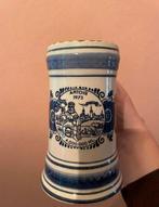 Antieke delfst blauwe bier pul Artois, Verzamelen, Biermerken, Ophalen of Verzenden, Gebruikt, Pul(len), Overige merken