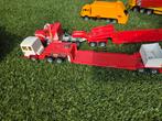 Ijzeren oplegger en kraan, Ophalen of Verzenden, Zo goed als nieuw, Tractor of Landbouw, Overige merken
