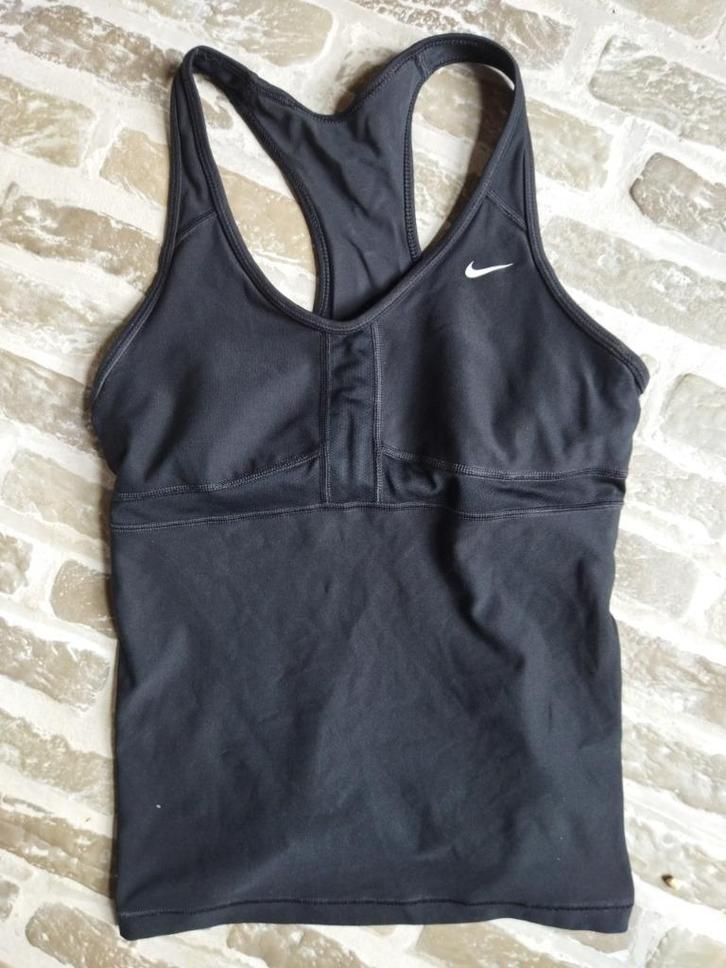 Zwarte Sporttop Nike Maat S, Kleding | Dames, Sportkleding, Zo goed als nieuw, Fitness of Aerobics, Maat 36 (S), Zwart, Ophalen of Verzenden