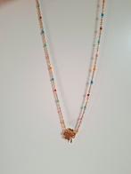 Ketting met klavertje en kleurtjes, Overige materialen, Verstelbaar, Nieuw, Ophalen of Verzenden