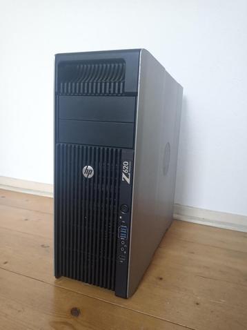HP Z620 Workstation Dual Xeon 512GB SSD 1TB HDD 1050Ti 4GB beschikbaar voor biedingen