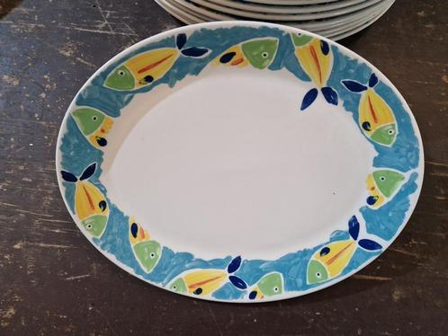 7 stuks prachtige grote ovalen borden Steelite €5 p.st., Huis en Inrichting, Keuken | Servies, Zo goed als nieuw, Bord(en), Overige stijlen