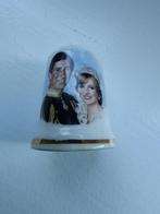 Vingerhoedje Huwelijk Prinses Diana en Prins Charles, Verzamelen, Vingerhoedjes, Ophalen of Verzenden, Zo goed als nieuw, Porselein