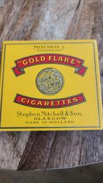 Vintage Gold Flake Sigaretten Pakje met inhoud (1945-1955), Ophalen of Verzenden, Zo goed als nieuw