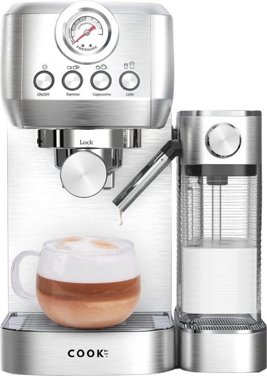 Cook Espresso Apparaat - Perfecte Koffie!, Witgoed en Apparatuur, Koffiezetapparaten, Gebruikt, Gemalen koffie, Espresso apparaat