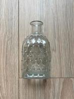 Glazen vaas met stippen klein, Overige kleuren, Ophalen of Verzenden, Minder dan 50 cm, Glas