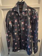 Wam denim overhemd maat s, Blauw, Halswijdte 38 (S) of kleiner, Ophalen of Verzenden, Zo goed als nieuw