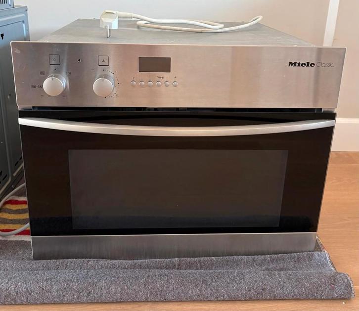 Miele Classic H147 Inbouw Combi magnetron 45cm, Witgoed en Apparatuur, Ovens, Gebruikt, Inbouw, Oven, 45 tot 60 cm, 45 tot 60 cm