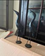 Beeld reigers zwart, Verzamelen, Ophalen of Verzenden, Gebruikt