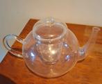 Theepot met zeef van Borosilicaat glas, Overige typen, Nieuw, Ophalen of Verzenden, Glas