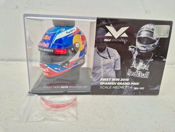 nieuw ongeopend max verstappen 1:4 helm spanje first win f1 beschikbaar voor biedingen