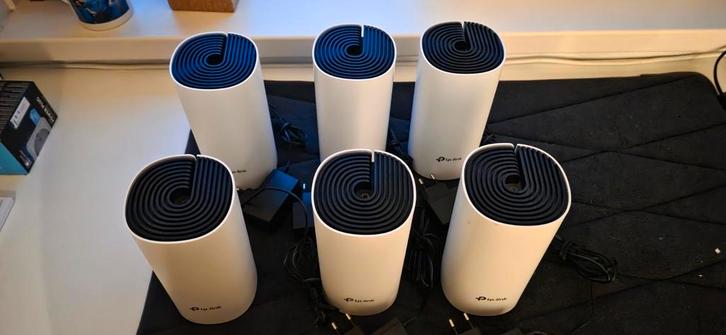 Deco M4 WIFI Mesh systeem, 6 stuks!, Computers en Software, WiFi-versterkers, Zo goed als nieuw, Ophalen of Verzenden