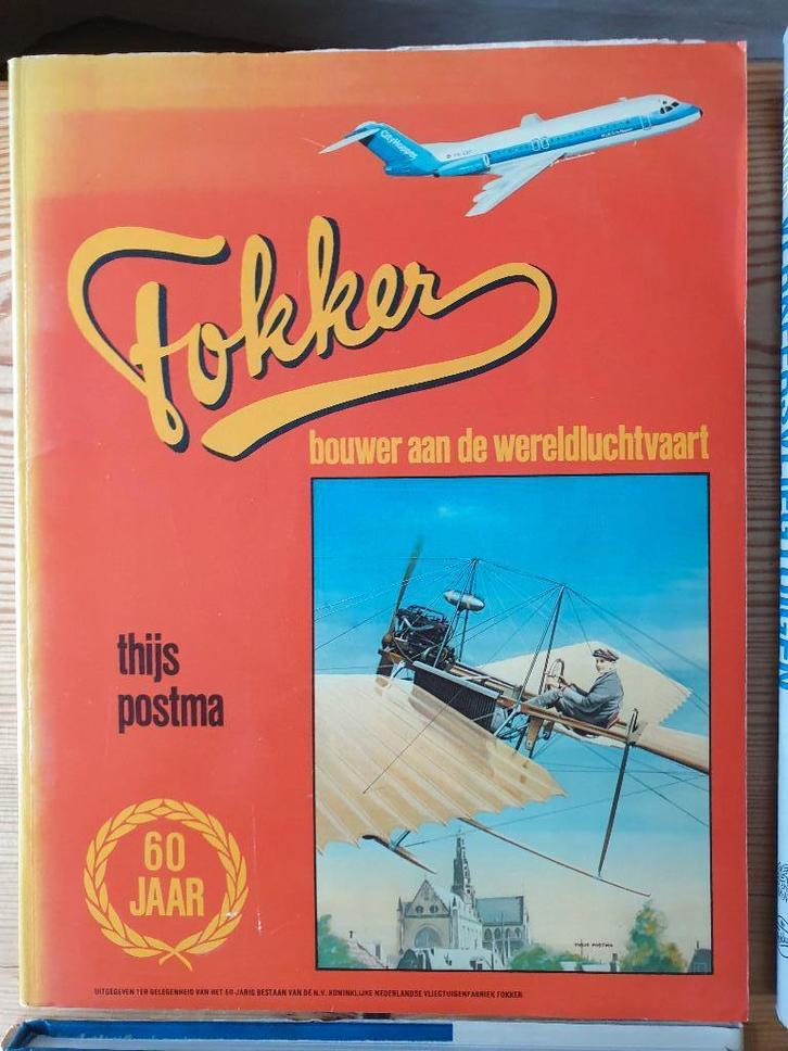 6 prachtige boeken over (Fokker) de luchtvaartindustrie., Boeken, Geschiedenis | Wereld, Gelezen, Ophalen of Verzenden