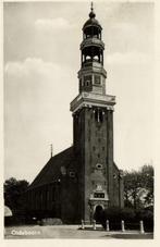 Oldeboorn - gezicht op kerk - 1949 gelopen, Verzamelen, Ansichtkaarten | Nederland, Ophalen of Verzenden, 1940 tot 1960, Gelopen