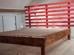 Queen size bed inclusief matras, Huis en Inrichting, Ophalen, Zo goed als nieuw, Tweepersoons, Hout
