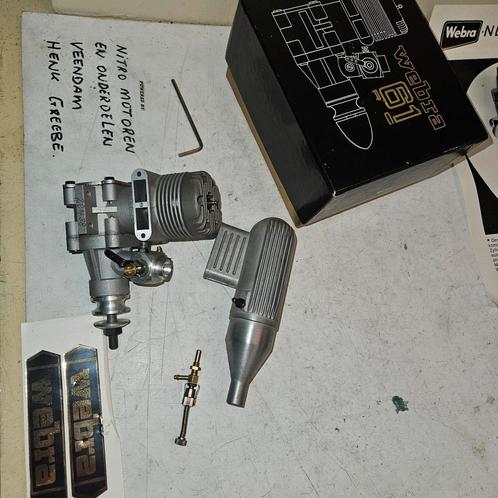 Webra 61 RC 10cc, Hobby en Vrije tijd, Modelbouw | Radiografisch | Vliegtuigen, Zo goed als nieuw, Nitro, RTF (Ready to Fly), Ophalen of Verzenden