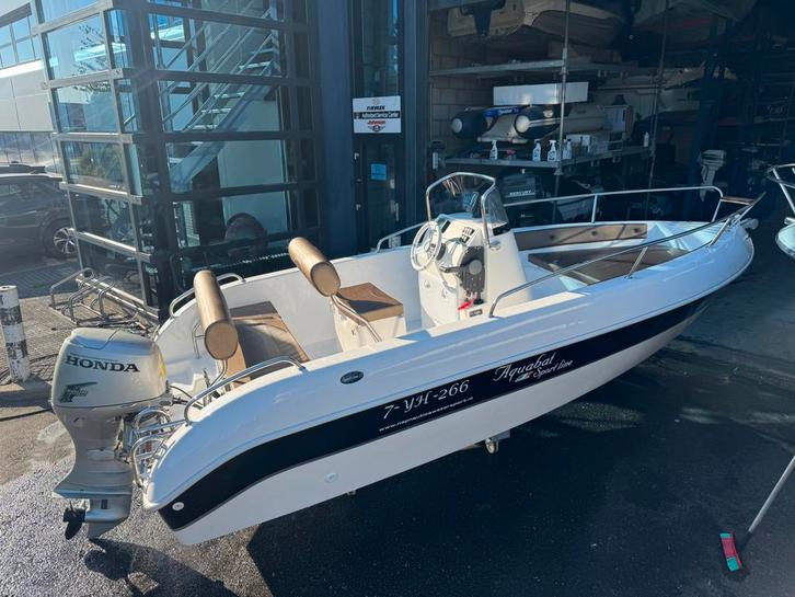Nieuwe aquabat sportline 17, Watersport en Boten, Vis- en Consoleboten, Nieuw, 30 tot 50 pk, 3 tot 6 meter, Benzine, Buitenboordmotor