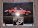 Bertone Fiat X1/9 fact sheet, Ophalen of Verzenden, Zo goed als nieuw, Auto's