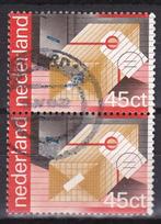 Nederland NVPH 1220 paar gestempeld, Postzegels en Munten, Verzenden, Na 1940, Gestempeld