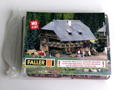 Faller H0 367 Zwarte Woud Boerderij Bouwpakket (NIEUW), Hobby en Vrije tijd, Modeltreinen | H0, Nieuw, Brug, Tunnel of Gebouw