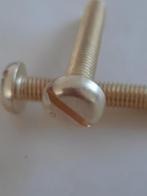 10-25-st Messing CILINDERKOP PAN bout (m8)x50 mm reparatie, Verzenden, Nieuw
