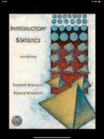 Introductory statistics, Boeken, Psychologie, Ophalen of Verzenden, Zo goed als nieuw