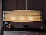 Hanglamp van frozen glas 66 cm breed, Ophalen of Verzenden, Zo goed als nieuw, Glas