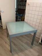 Table with chairs, 50 tot 100 cm, Zo goed als nieuw, Rechthoekig, 50 tot 100 cm