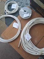te koop coax kabel  en stekkers- spitters- versterkers, Audio, Tv en Foto, Audiokabels en Televisiekabels, Ophalen of Verzenden