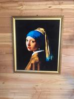 Fluweel Schilderij Melkmeisje 55x40 Nieuw, Antiek en Kunst, Ophalen of Verzenden