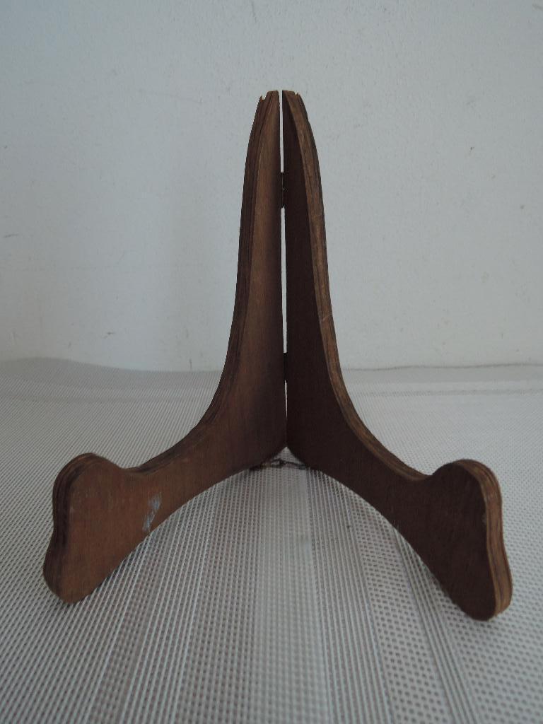 Ouderwetse houten bodenstandaard (55), Antiek en Kunst, Curiosa en Brocante, Ophalen of Verzenden