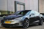 Tesla Model S 90D Base €38653 Incl BTW 422PK | Panoramdak, Auto's, 2123 kg, Origineel Nederlands, Te koop, Zilver of Grijs