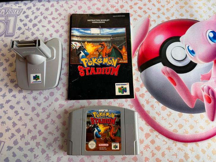 Pokemon Stadium N64 bijna compleet, Spelcomputers en Games, Games | Nintendo 64, Gebruikt, Strategie en Constructie, 1 speler