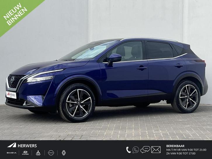 Nissan Qashqai 1.3 MHEV Xtronic Tekna Plus / HUD / Panoramad, Auto's, Nissan, Bedrijf, Te koop, Qashqai, 360° camera, ABS, Achteruitrijcamera