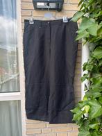 Gardeur linnen pantalon | zwart | maat 46, Lang, Ophalen of Verzenden, Zo goed als nieuw, Maat 46/48 (XL) of groter