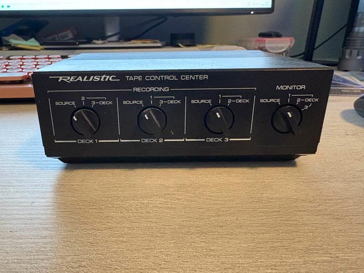 Realistic tape selector, Audio, Tv en Foto, Versterkers en Receivers, Gebruikt, Minder dan 60 watt, Overige merken, Ophalen of Verzenden