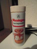 vintage kerrie poeder strooibusje van Verstegen 40 gr leeg, Ophalen of Verzenden, Gebruikt, Overige, Overige merken