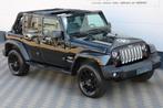 Jeep Wrangler 3.8 Sahara Automaat Leder Cabrio Hardtop BTW !, Auto's, Jeep, Automaat, Gebruikt, Zwart, 201 pk