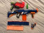 Nerf guns met pijltjes en schijfjes, Kinderen en Baby's, Speelgoed | Buiten | Actiespeelgoed, Ophalen of Verzenden, Zo goed als nieuw