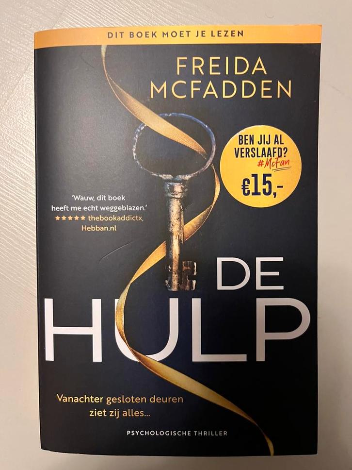 Freida McFadden - De hulp, Boeken, Thrillers, Zo goed als nieuw, Ophalen of Verzenden